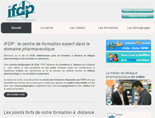 Tablet Screenshot of ifdp.fr